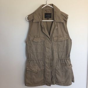 Sanctuary Green Military Vest